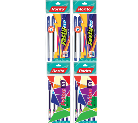 Fasty gel 5s pack x 2 + Primefit 5s pack x 2