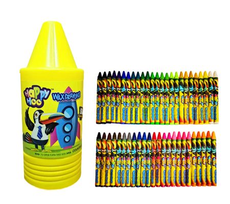Happy Hoo 50 Wax Crayons