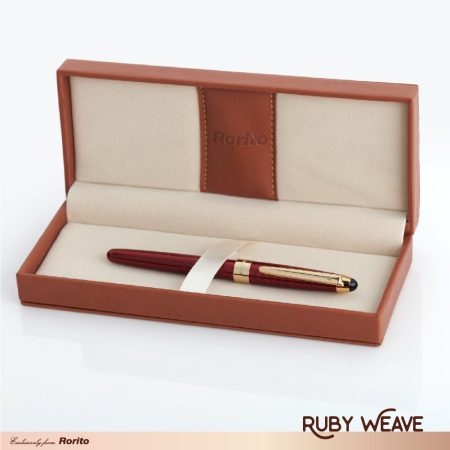 Ruby Weave Roller Pen